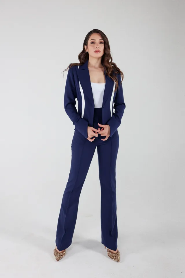 Navy Blazer & Trousers Suit